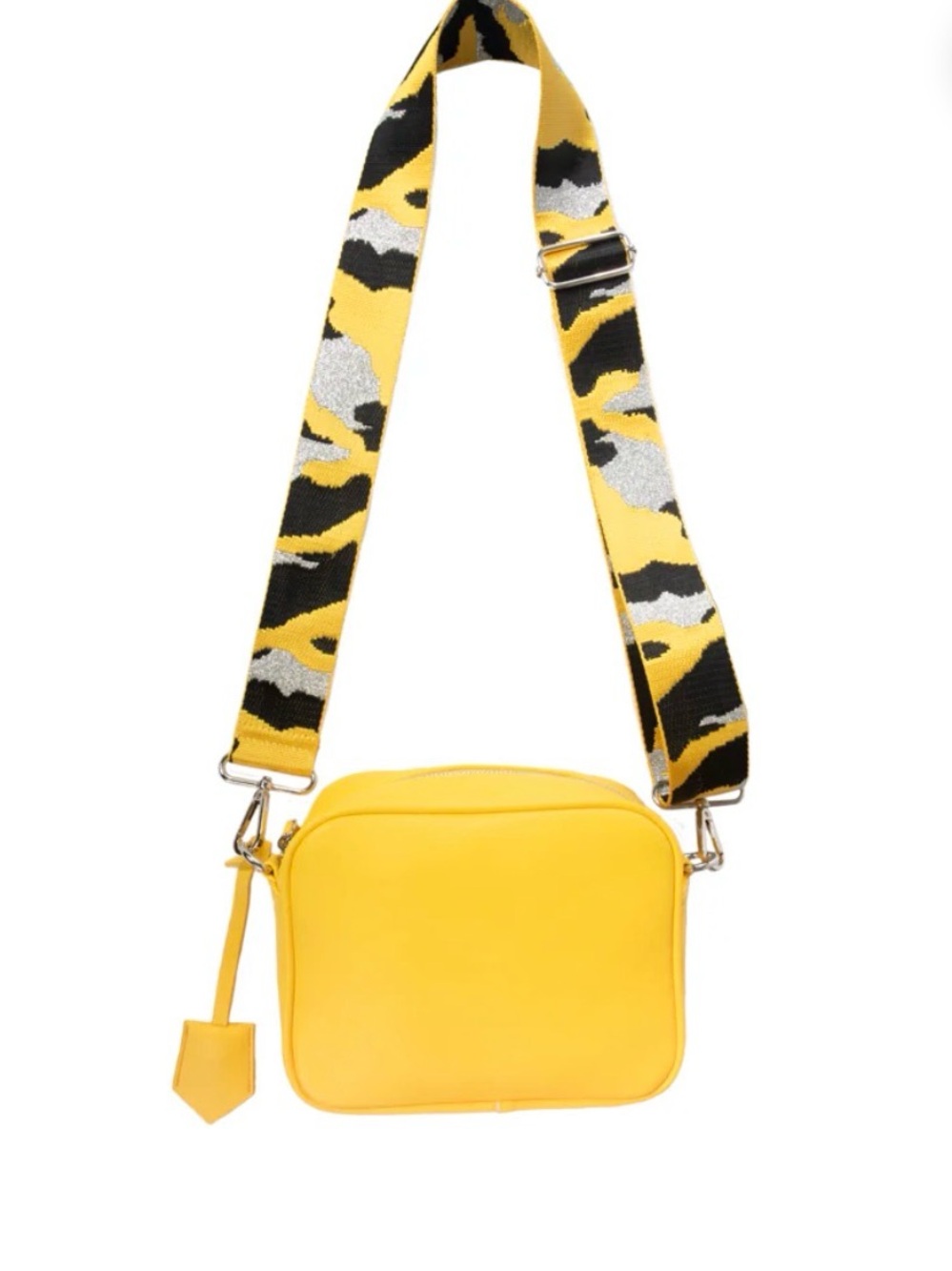 NWT Brouk & Co -Lexy Camera Bag Vibrant Yellow Crossbody Bag